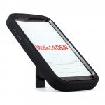 Wholesale BLU Studio 5.0 Armor Hybrid Case with Stand (Black Black)